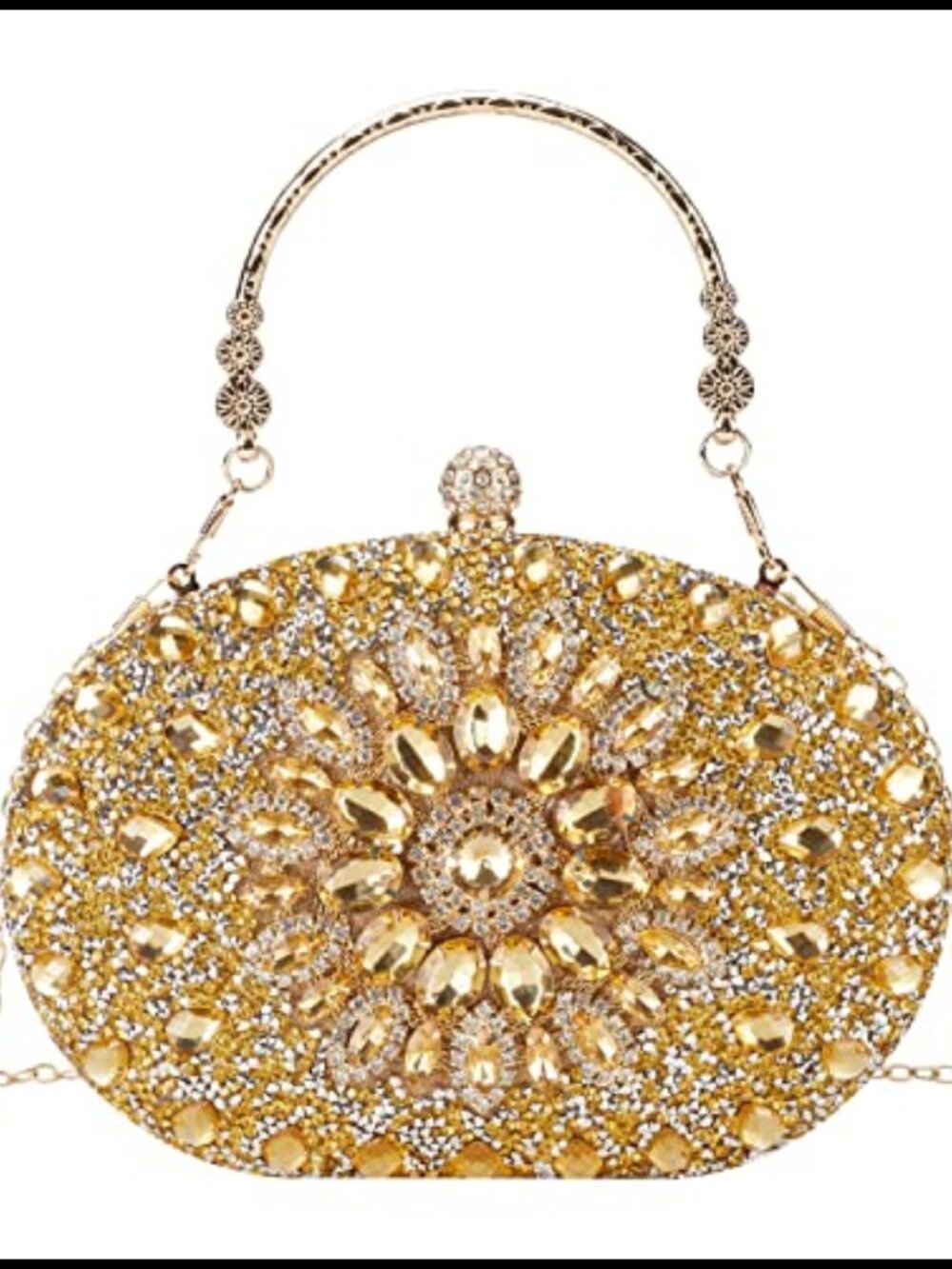 Rhinestone Evening Clutch Purses for Women Weddings Party Crystal Diamond